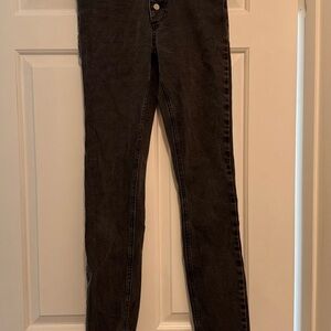 Anine Bing Charcoal Skinny Jeans